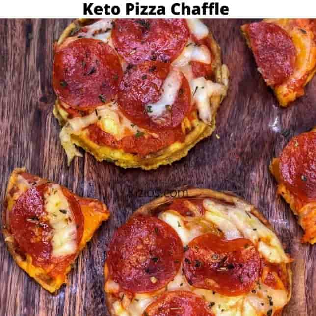 Keto Pizza Chaffle