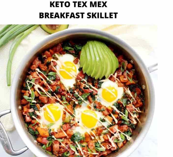Keto Tex Mex Breakfast Skillet