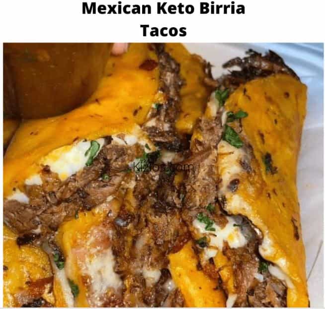 Mexican Keto BirriaTacos