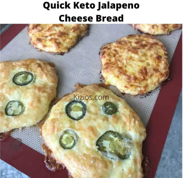 Quick Keto Jalapeno Cheese Bread