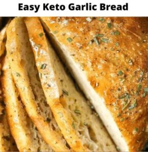 Easy Keto Garlic Bread - Keto Recipes