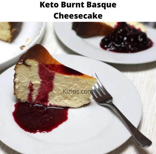 Keto Burnt Basque Cheesecake