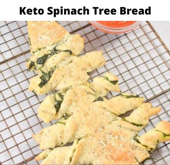 Keto Spinach Tree Bread