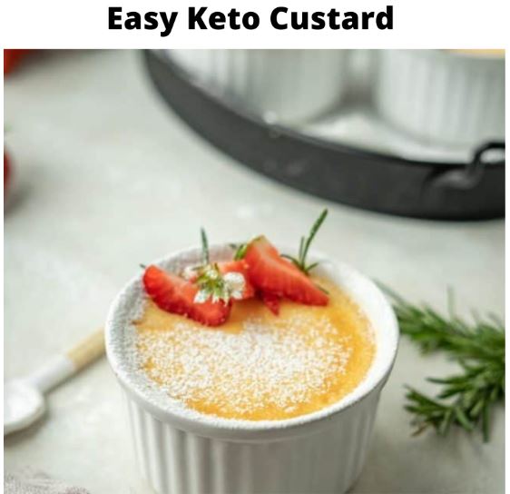 Easy Keto Custard