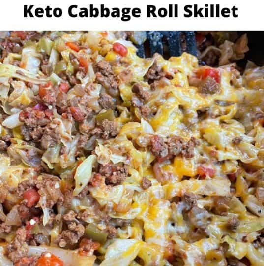 Keto Cabbage Roll Skillet