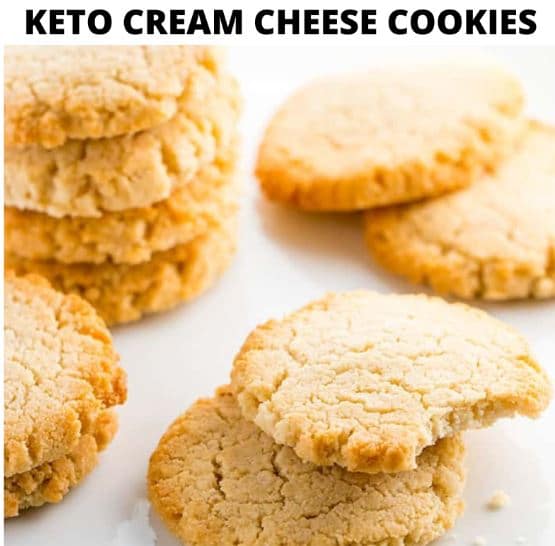 Keto Cream Cheese Cookies
