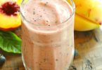 Keto Blueberry Peach Smoothie