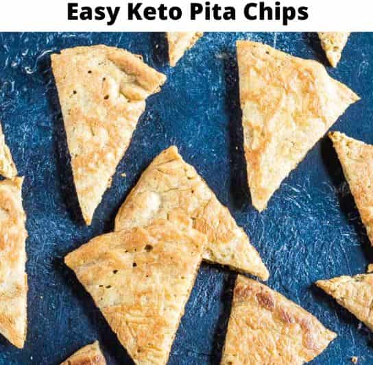 Easy Keto Pita Chips