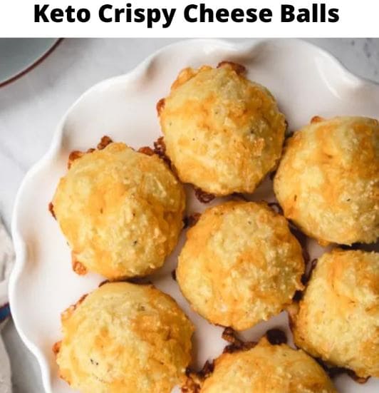 Keto Crispy Cheese Balls