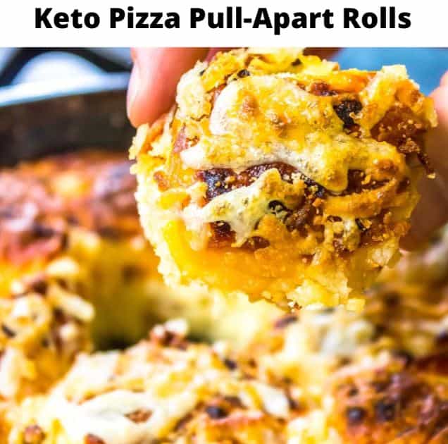 Keto Pizza Pull-Apart Rolls