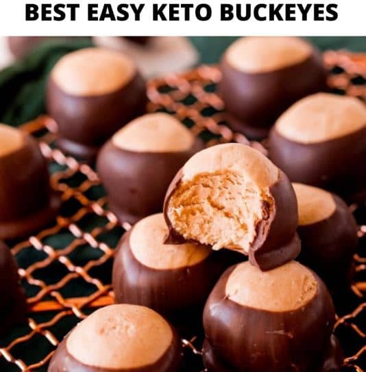 Best Easy Keto Buckeyes