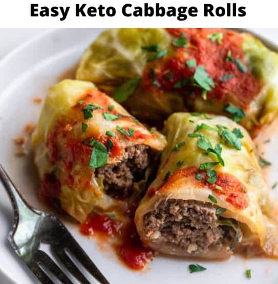 Easy Keto Cabbage Rolls