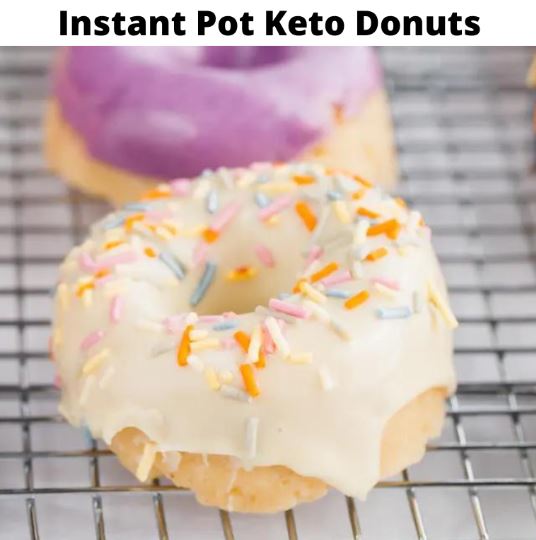 Instant Pot Keto Donuts