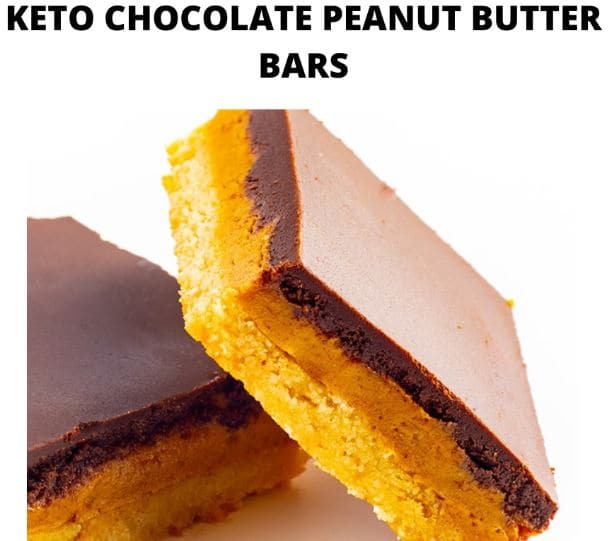 Keto Chocolate Peanut Butter Bars