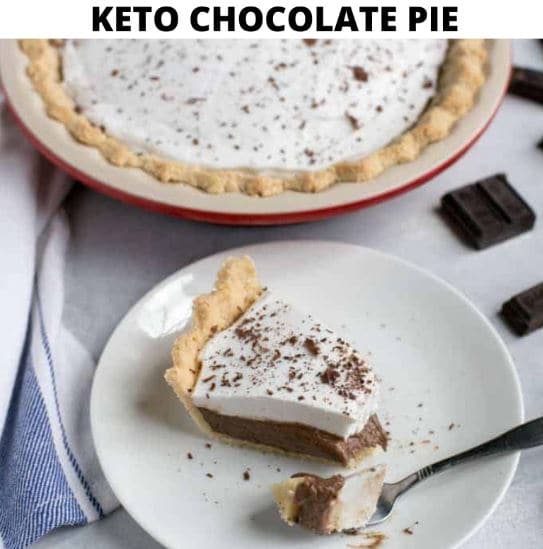 Keto Chocolate Pie