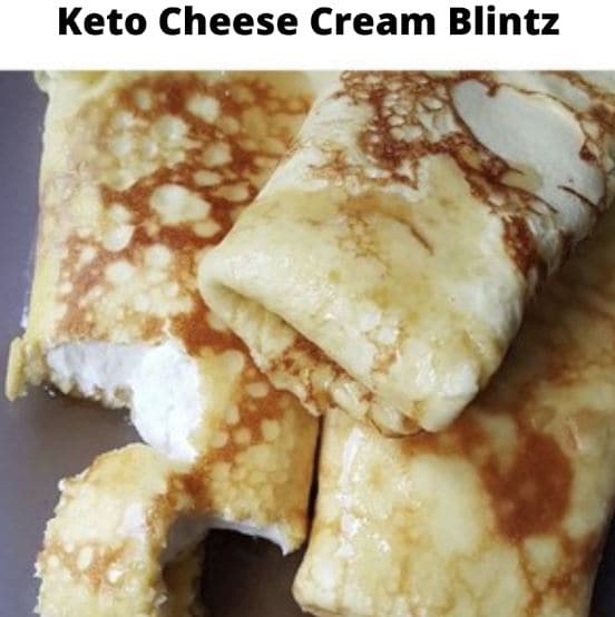 Keto Cream Cheese Blintz