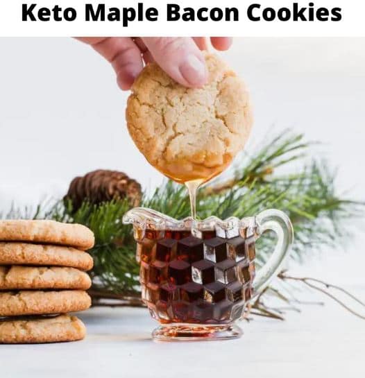 Keto Maple Bacon Cookies