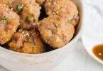 Keto Sesame Ginger Meatballs