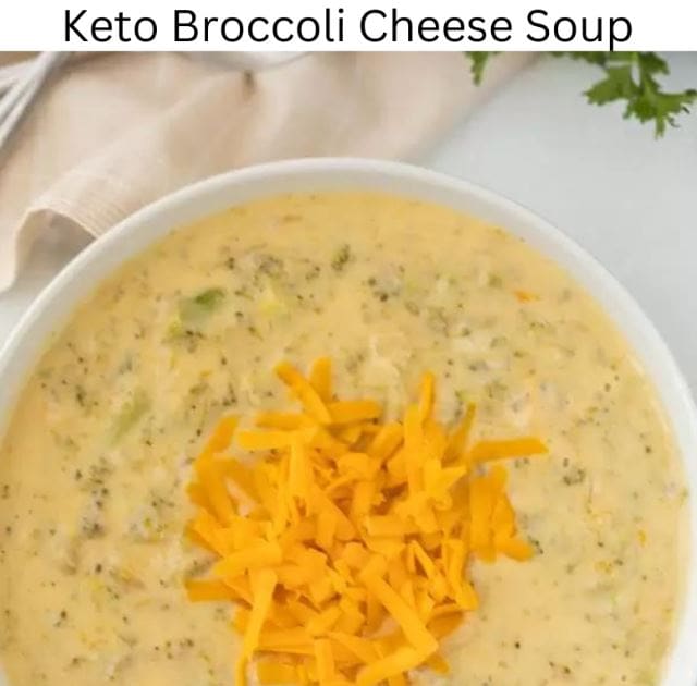 Keto Broccoli Cheese Soup