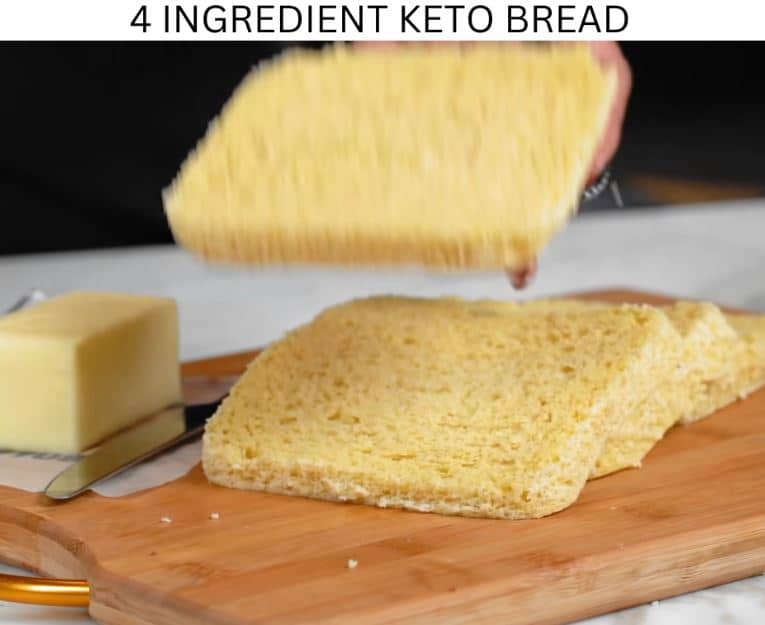 4 Ingredient Keto Bread