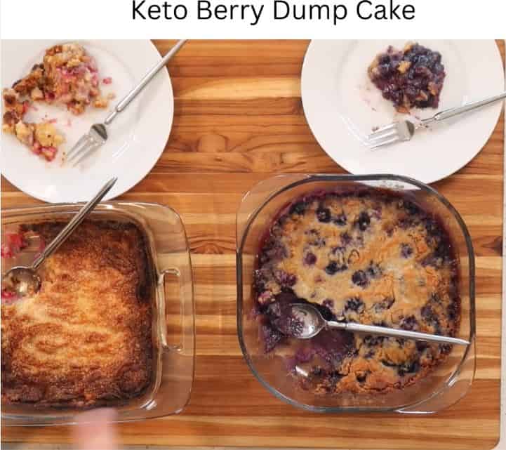 Keto Berry Dump Cake