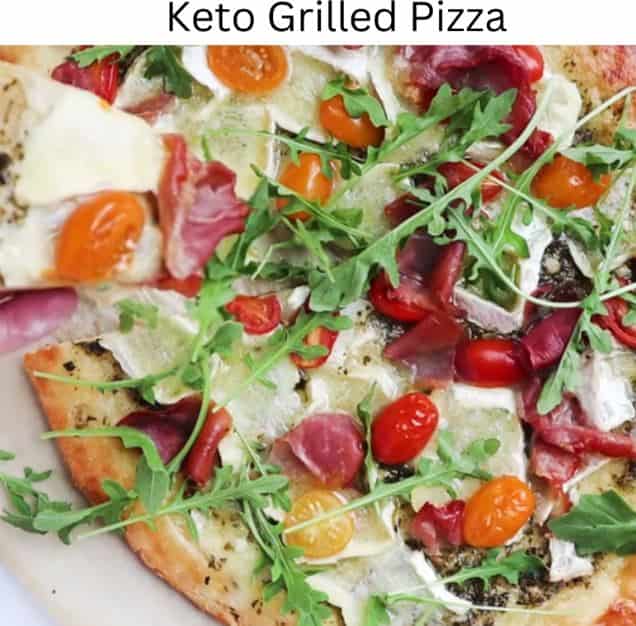 Keto Grilled Pizza
