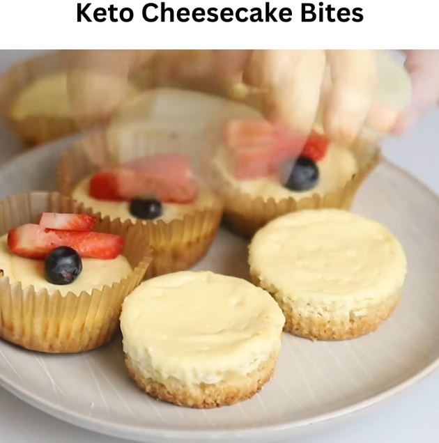 Keto Cheesecake Bites