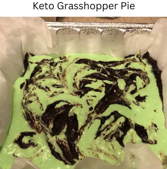 Keto Grasshopper Pie