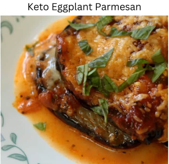 Keto Eggplant Parmesan