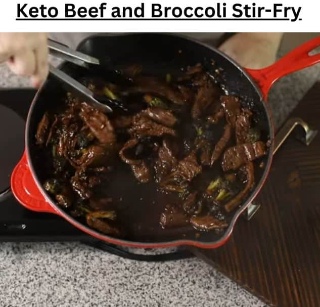 Keto Beef And Broccoli Stir-Fry