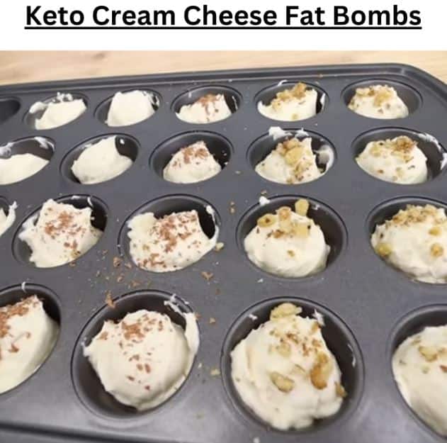 Keto Cream Cheese Fat Bombs