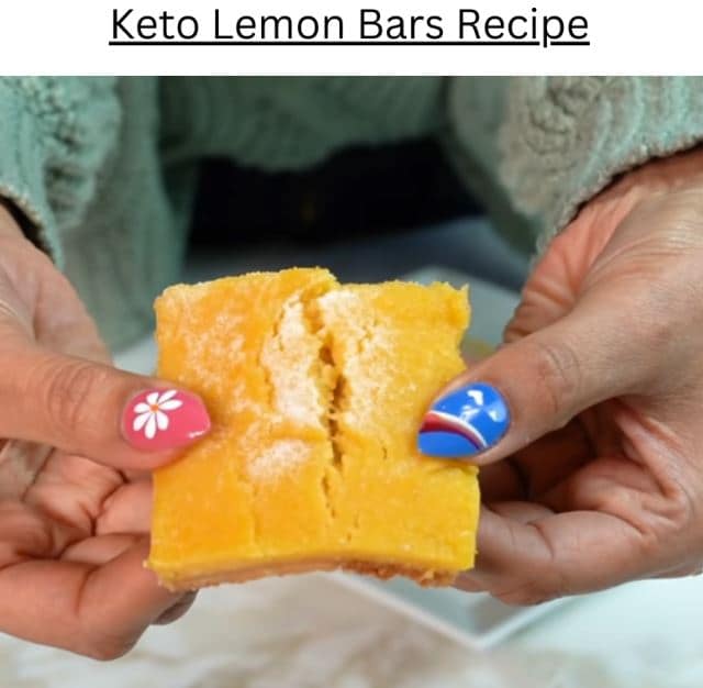 Keto Lemons Bars Recipe
