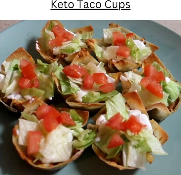 Keto Taco Cups