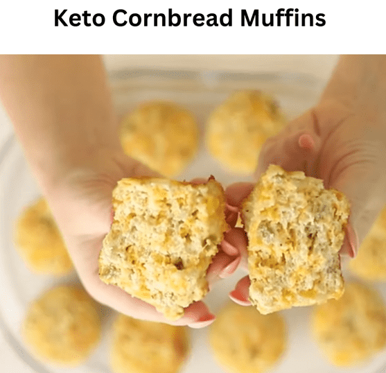 Keto Cornbread Muffins