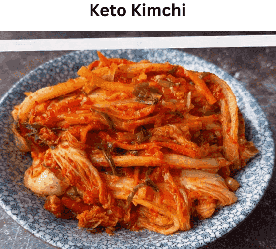 Keto Kimchi-