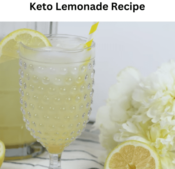 Keto Lemonade Recipe