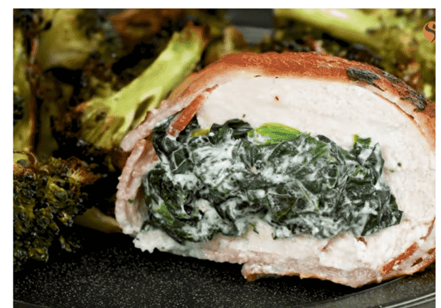 KETO SPINACH ARTICHOKE CHICKEN CASSEROLE - Keto Recipes