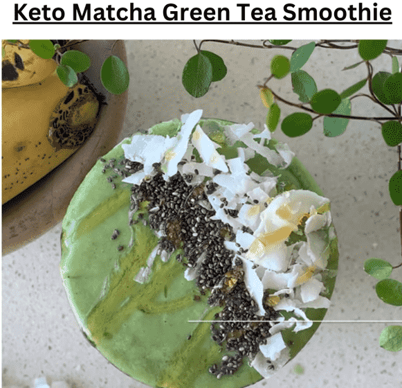 Keto Matcha Green Tea Smoothie