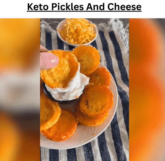 Keto Pickles And Cheese