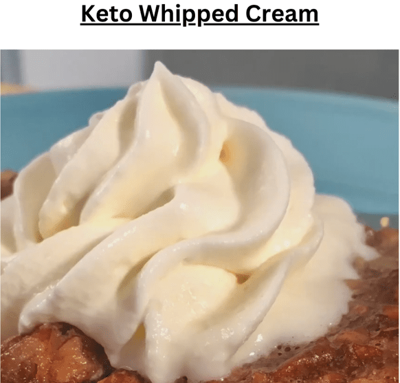 Keto Whipped Cream