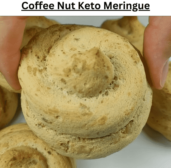 Coffee Nut keto Meringue
