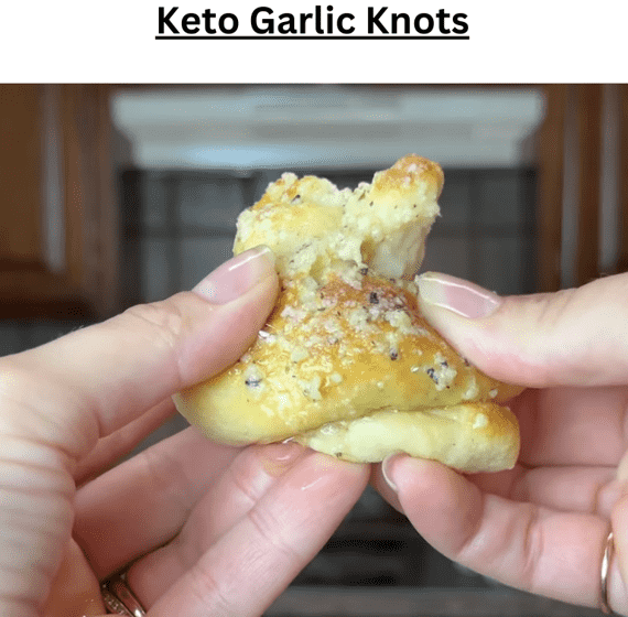 Keto Garlic Knots