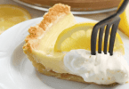 Keto Lemon Sour Cream Pie