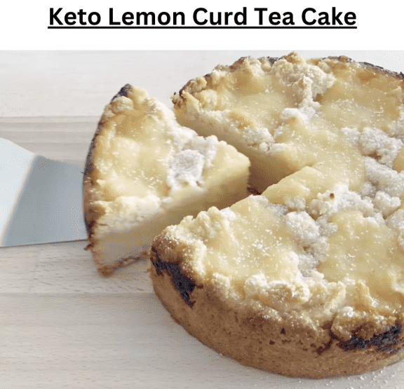 Keto Lemon Turd Tea Cake