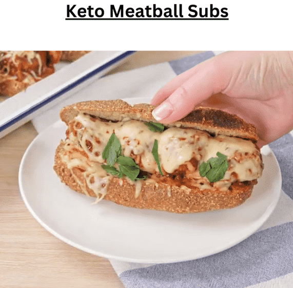 Keto Meatballs Subs