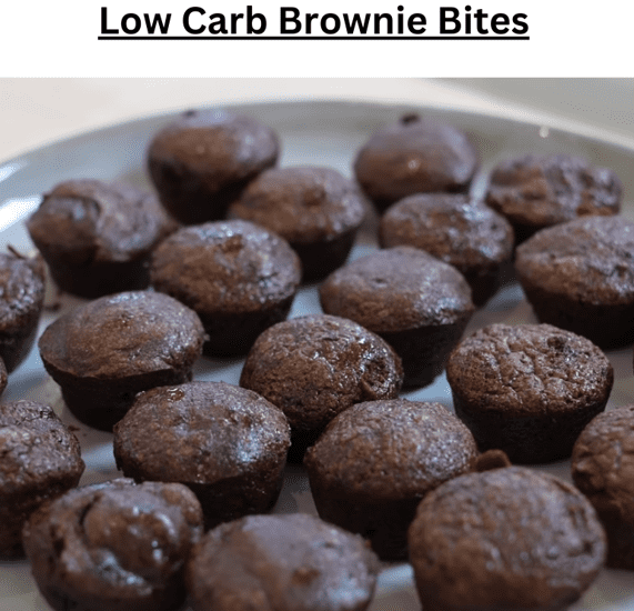 Low Carb Brownie Bites