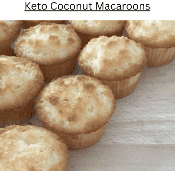 Keto Coconit Macroons