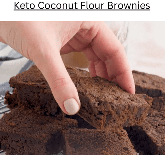 Keto Coconut Flour Brownies