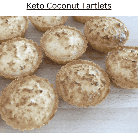 Keto Coconut Tartlets