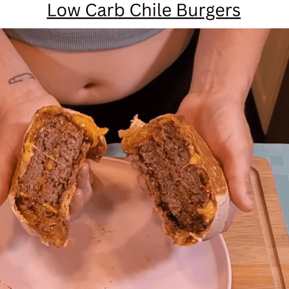 Low Carb Chile Burgers
